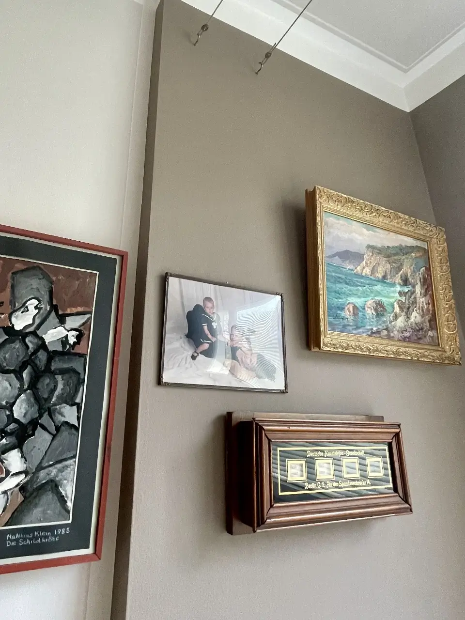 Innengestaltung Malereibetrieb Klaus Klein Wand mit Bilder Innengestaltung Malereibetrieb Klaus Klein